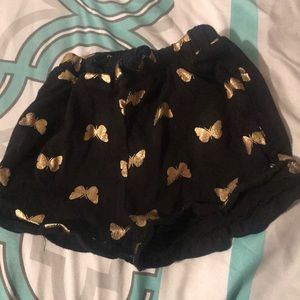 Drawstring toddler girl shorts